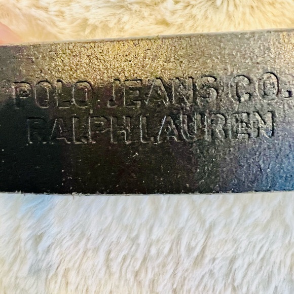 BLACK Ralph Lauren Belt with Silver Buckle - Picture 9 of 11